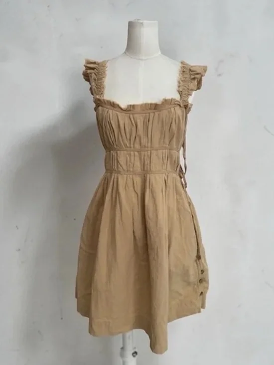 Free People Claudette Mini Dress Sz Small - Picture 7 of 9